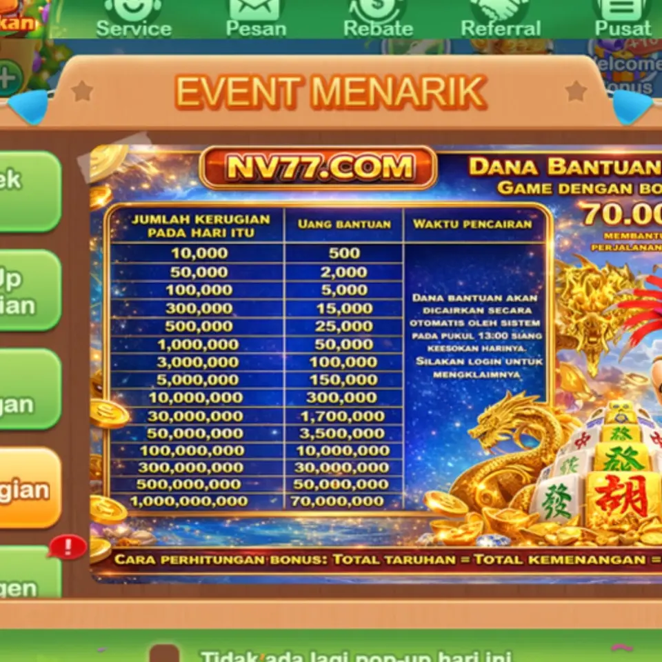 nv77 APK Resmi Unduh
